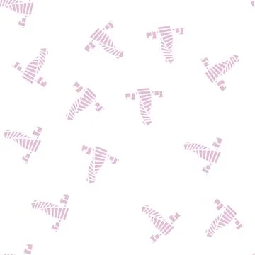 Skyscraper modern building glyph seamless pattern Ilustración de archivo