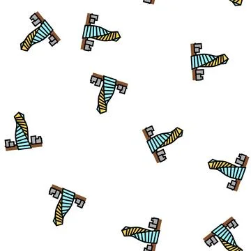 Skyscraper modern building vector seamless pattern Ilustración de archivo