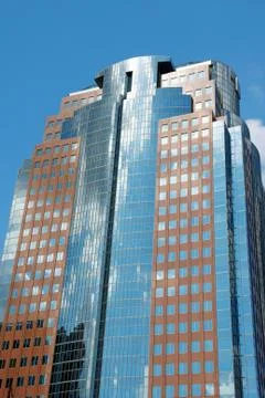 Skyscraper in Montreal Stock Photos
