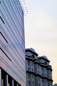 Skyscraper in Moscow Foto stock
