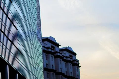 Skyscraper in Moscow Stock Photos