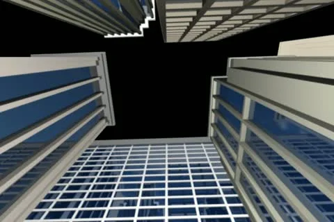 Skyscraper Motion Design Element 02 Video stock 10871010