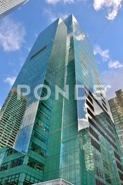 Skyscraper in New York City. Stock Photos