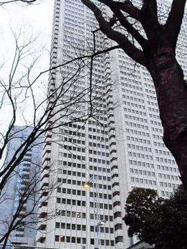 Skyscraper office building Stock Photos