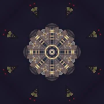 Skyscraper pattern in San Francisco Bay area Foto stock
