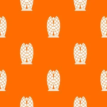 Skyscraper pattern seamless Stock Illustration