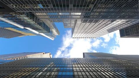 Skyscraper perspective 0702 Stock Photos