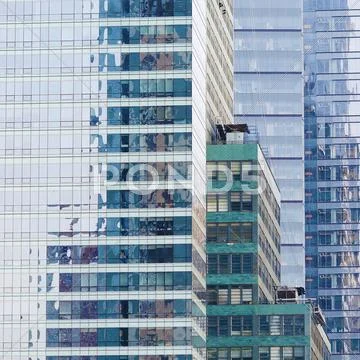 Skyscraper reflections 스톡 사진