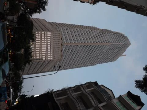 A Skyscraper Shot From Below, Ho Chi Minh City Stock Photos