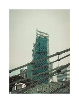 Skyscraper in Singapore Stock Photos
