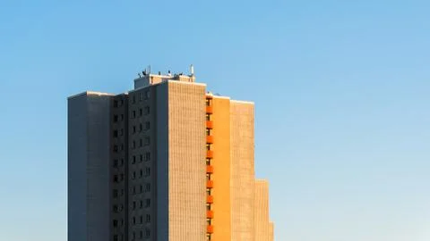 The skyscraper on a summer day Foto stock