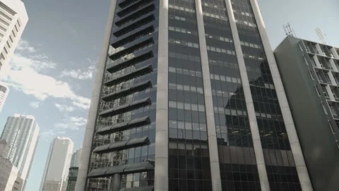 Skyscraper Tilt Up Video stock 145571341