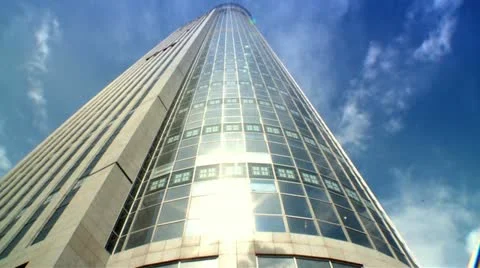 Skyscraper - TimeLapse Stock Footage 10908598