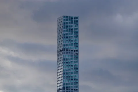 Skyscraper Timelapse Timeshift Gradient Wipe Stock Footage 144086905