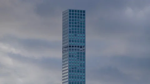 Skyscraper Timelapse Timeshift Gradient Wipe Cinematic Stock Footage 144086945