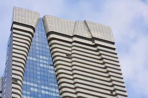 Skyscraper Toronto Closeup Stock Photos