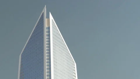 Skyscraper Tower Top Detail 库存影片 73869934