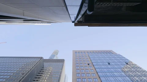 Skyscraper in Town Center Stockbeeldmateriaal 90058768