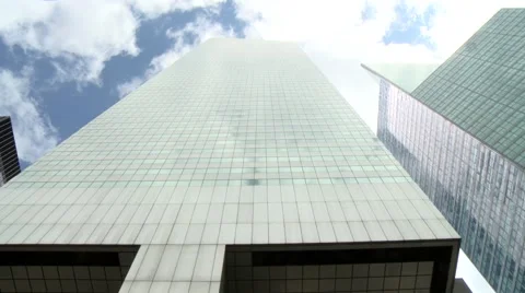 Skyscraper view from below Video stock 52534374