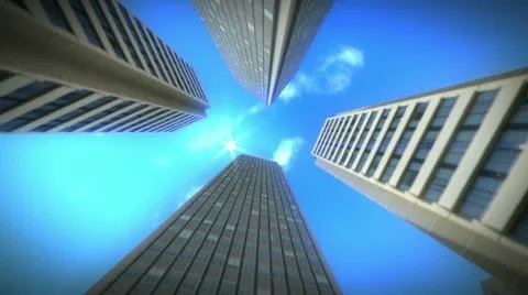 Skyscraper view Stock Footage 11959252