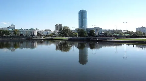 Skyscraper Vysotsky Stock Footage 55975710