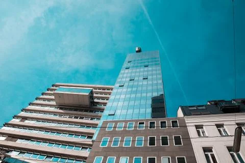 Skyscraper in Wien Stock Photos