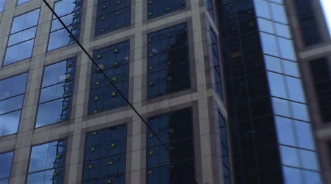 Skyscraper Window Timelapse FullHD 库存影片 43553169