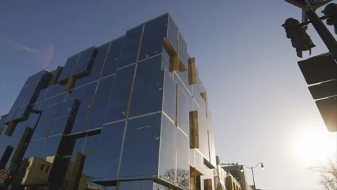 Skyscraper windows Stock Footage 232870063