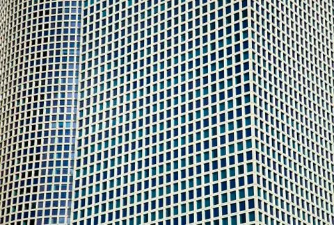 Skyscraper windows Foto stock