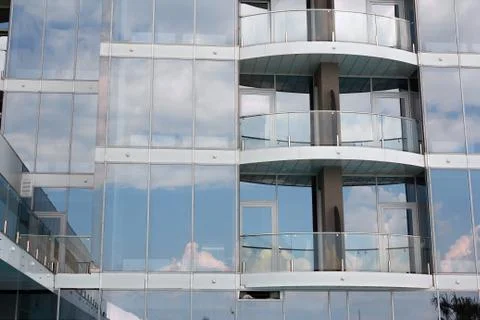 Skyscraper windows Stock Photos