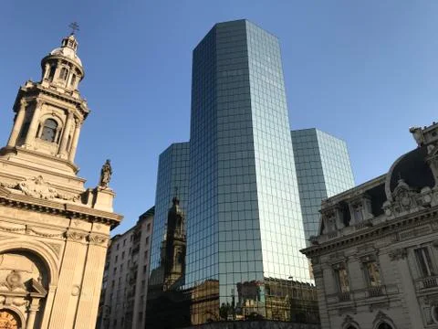 Skyscrapers and architecture 库存照片