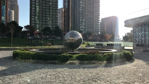 Skyscrapers and Clouds Stock Footage 144628512