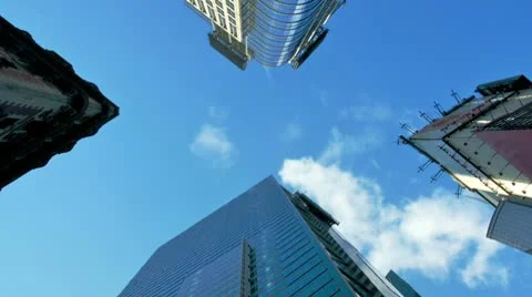 Skyscrapers and Sky Vidéo 10711791