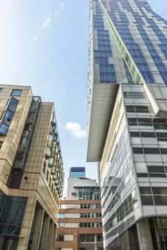 Skyscrapers bottom view Foto stock