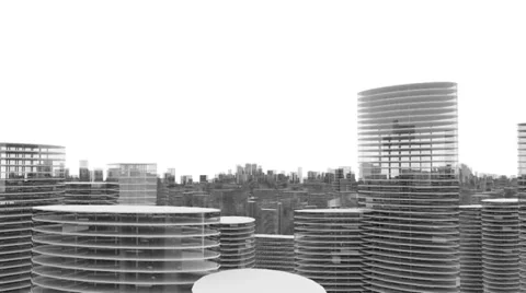 Skyscrapers building process timelapse grow Vídeos de archivo 35185278