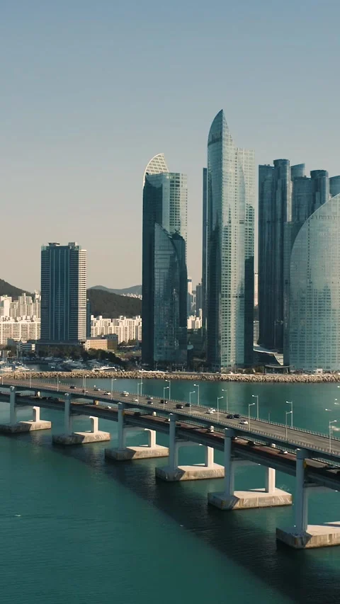 Skyscrapers of Busan Stock Footage 276099463