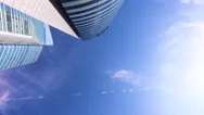Skyscrapers Business Building La Défense Paris - Camera Move Stock Footage