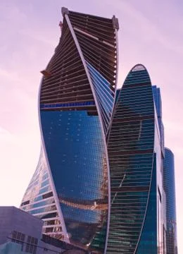 Skyscrapers construction Stock Photos
