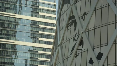 Skyscrapers in Doha, Qatar. Video stock 130879563