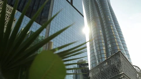 Skyscrapers in Doha, Qatar. Video stock 130895946