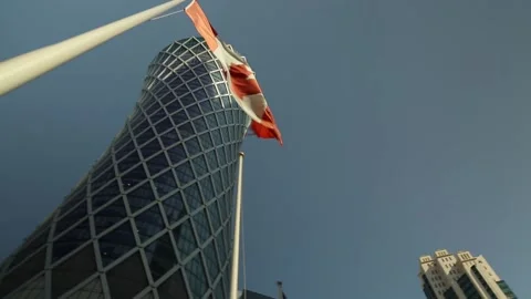 Skyscrapers in Doha, Qatar. Video stock 130895949