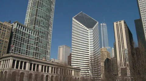 Skyscrapers downtown Stock-Footage 43154337