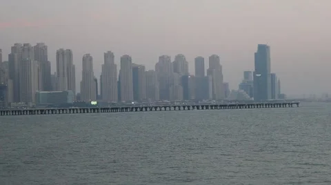 Skyscrapers in Dubai Stock Footage 48770502