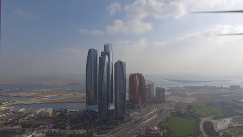 Skyscrapers of Dubai Stock Footage 74080574