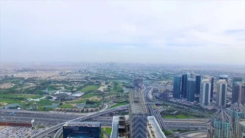 Skyscrapers of Dubai Stock Footage 74233258