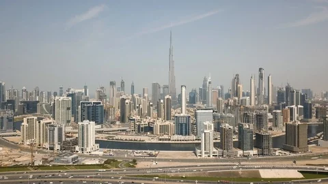 Skyscrapers of Dubai Stock Footage 106763106
