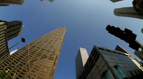 Skyscrapers Stock Footage 739579