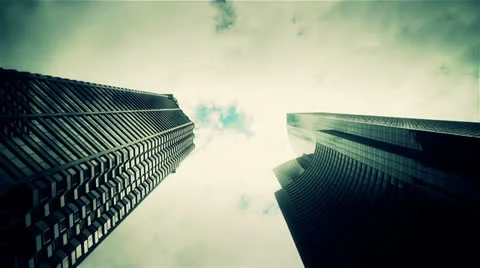 Skyscrapers Stock Footage 24251669