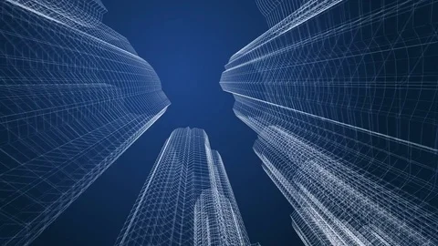 Skyscrapers Stock Footage