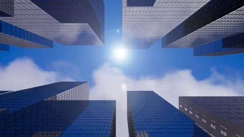 Skyscrapers Stock Footage 241196306